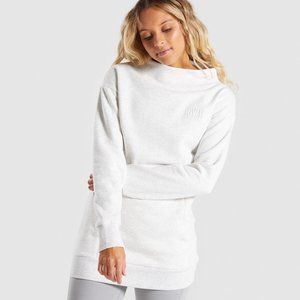 Gymshark So Soft Sweater - Light Grey Marl